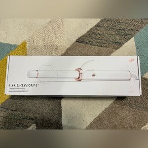 LIKE NEW T3 CURL WRAP Automatic 1” Inch Rotating Curling Iron Long Barrel